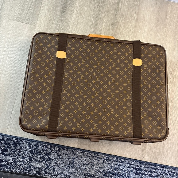 301754O Louis Vuitton Travel Bag Suitcase Satellite 70 Brown Monogram - Picture 13 of 16